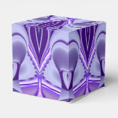 Paarse droom, Abstracte Fantastische regenboog-kun Bedankdoosjes (Achterkant)