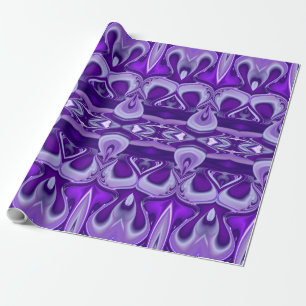 Paarse droom, Abstracte Fantastische regenboog-kun Cadeaupapier
