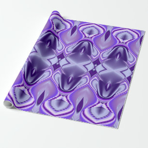 Paarse droom, Abstracte Fantastische regenboog-kun Cadeaupapier