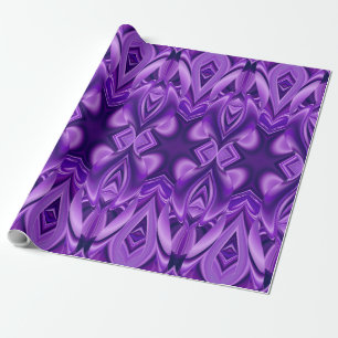 Paarse droom, Abstracte Fantastische regenboog-kun Cadeaupapier
