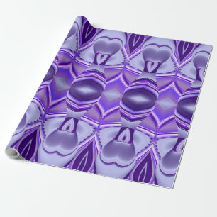 Paarse droom, Abstracte Fantastische regenboog-kun Cadeaupapier
