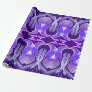 Paarse droom, Abstracte Fantastische regenboog-kun Cadeaupapier