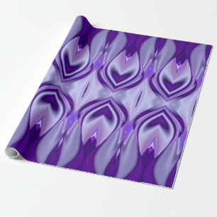 Paarse droom, Abstracte Fantastische regenboog-kun Cadeaupapier