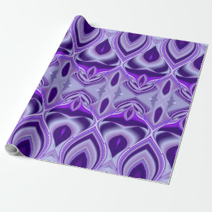 Paarse droom, Abstracte Fantastische regenboog-kun Cadeaupapier