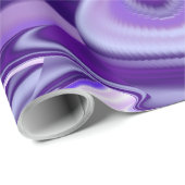 Paarse droom, Abstracte Fantastische regenboog-kun Cadeaupapier (Rol Hoek)