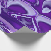 Paarse droom, Abstracte Fantastische regenboog-kun Cadeaupapier (Hoek)