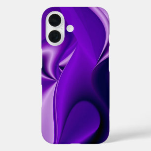 Paarse droom, Abstracte Fantastische regenboog-kun iPhone 16 Hoesje