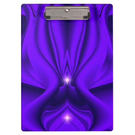 Paarse droom, Abstracte Fantastische regenboog-kun Klembord (Voorkant)