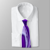 Paarse droom, Abstracte Fantastische regenboog-kun Stropdas (Gebonden)