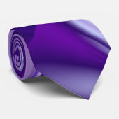 Paarse droom, Abstracte Fantastische regenboog-kun Stropdas (Opgerold)