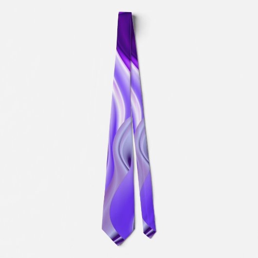 Paarse droom, Abstracte Fantastische regenboog-kun Stropdas (Voorkant)