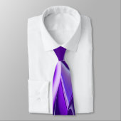 Paarse droom, Abstracte Fantastische regenboog-kun Stropdas (Gebonden)