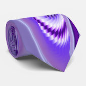 Paarse droom, Abstracte Fantastische regenboog-kun Stropdas (Opgerold)