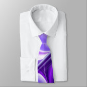 Paarse droom, Abstracte Fantastische regenboog-kun Stropdas (Gebonden)