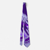Paarse droom, Abstracte Fantastische regenboog-kun Stropdas (Achterkant)
