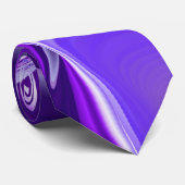 Paarse droom, Abstracte Fantastische regenboog-kun Stropdas (Opgerold)