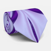 Paarse droom, Abstracte Fantastische regenboog-kun Stropdas (Opgerold)