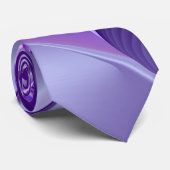 Paarse droom, Abstracte Fantastische regenboog-kun Stropdas (Opgerold)