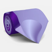 Paarse droom, Abstracte Fantastische regenboog-kun Stropdas (Opgerold)