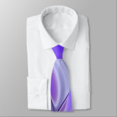 Paarse droom, Abstracte Fantastische regenboog-kun Stropdas (Gebonden)