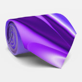 Paarse droom, Abstracte Fantastische regenboog-kun Stropdas (Opgerold)