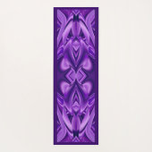 Paarse droom, Abstracte Fantastische regenboog-kun Yogamat (Achterkant)