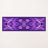 Paarse droom, Abstracte Fantastische regenboog-kun Yogamat (Voorkant (horizontaal))