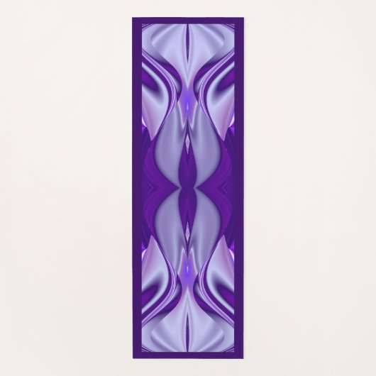 Paarse droom, Abstracte Fantastische regenboog-kun Yogamat (Voorkant)