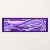 Paarse droom, Abstracte Fantastische regenboog-kun Yogamat (Achterkant (horizontaal))