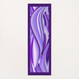 Paarse droom, Abstracte Fantastische regenboog-kun Yogamat