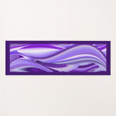 Paarse droom, Abstracte Fantastische regenboog-kun Yogamat (Voorkant (horizontaal))