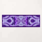 Paarse droom, Abstracte Fantastische regenboog-kun Yogamat (Achterkant (horizontaal))