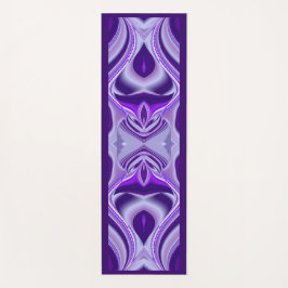 Paarse droom, Abstracte Fantastische regenboog-kun Yogamat