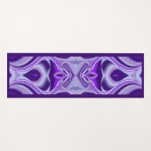 Paarse droom, Abstracte Fantastische regenboog-kun Yogamat (Voorkant (horizontaal))