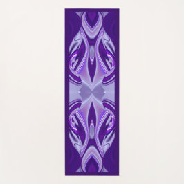 Paarse droom, Abstracte Fantastische regenboog-kun Yogamat