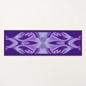 Paarse droom, Abstracte Fantastische regenboog-kun Yogamat (Voorkant (horizontaal))