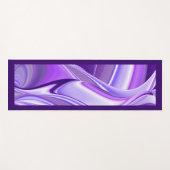 Paarse droom, Abstracte Fantastische regenboog-kun Yogamat (Voorkant (horizontaal))