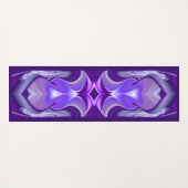 Paarse droom, Abstracte Fantastische regenboog-kun Yogamat (Achterkant (horizontaal))