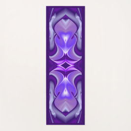 Paarse droom, Abstracte Fantastische regenboog-kun Yogamat