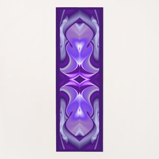 Paarse droom, Abstracte Fantastische regenboog-kun Yogamat (Voorkant)