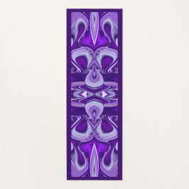 Paarse droom, Abstracte Fantastische regenboog-kun Yogamat