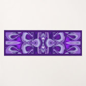 Paarse droom, Abstracte Fantastische regenboog-kun Yogamat (Voorkant (horizontaal))