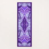 Paarse droom, Abstracte Fantastische regenboog-kun Yogamat (Achterkant)