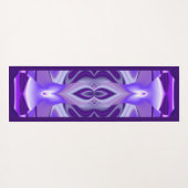 Paarse droom, Abstracte Fantastische regenboog-kun Yogamat (Achterkant (horizontaal))