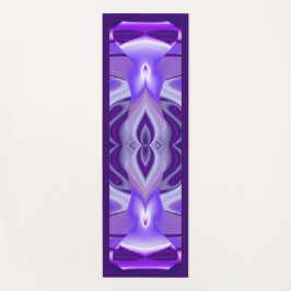 Paarse droom, Abstracte Fantastische regenboog-kun Yogamat