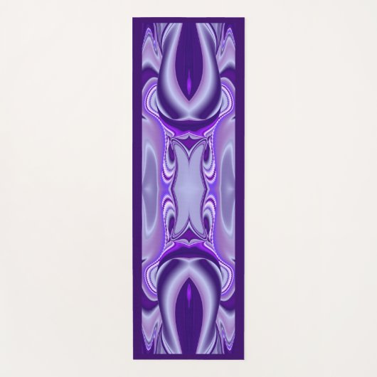 Paarse droom, Abstracte Fantastische regenboog-kun Yogamat (Voorkant)