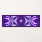 Paarse droom, Abstracte Fantastische regenboog-kun Yogamat (Voorkant (horizontaal))