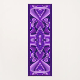 Paarse droom, Abstracte Fantastische regenboog-kun Yogamat