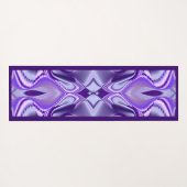 Paarse droom, Abstracte Fantastische regenboog-kun Yogamat (Achterkant (horizontaal))