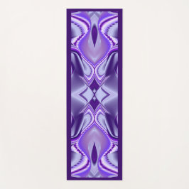 Paarse droom, Abstracte Fantastische regenboog-kun Yogamat